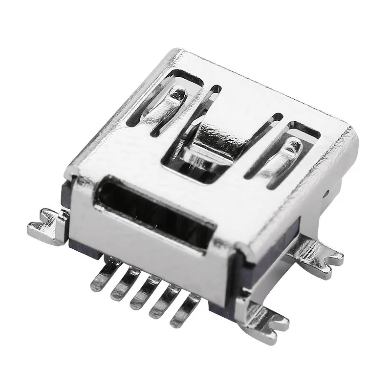 Мини USB Тип B Женский 5 Pin SMT SMD гнездо разъема ПП короткий корпус USB|connector 5pin|connector