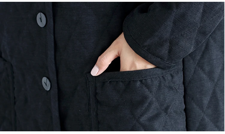 Seção de Algodão Novo Inverno Mulheres Jaqueta Longa Básica Feminino Parkas Grosso Keep Warm Brasão Casual Tamanho Grande Senhora Outerwear 2020 15 High Quality Moda Feminina