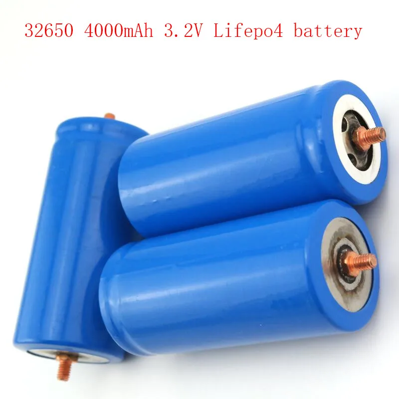2 шт./лот Лидер продаж 32650 4000 мАч 3,2 В LiFePO4 батарея аккумуляторная батарея для электрической пилы и т. Д