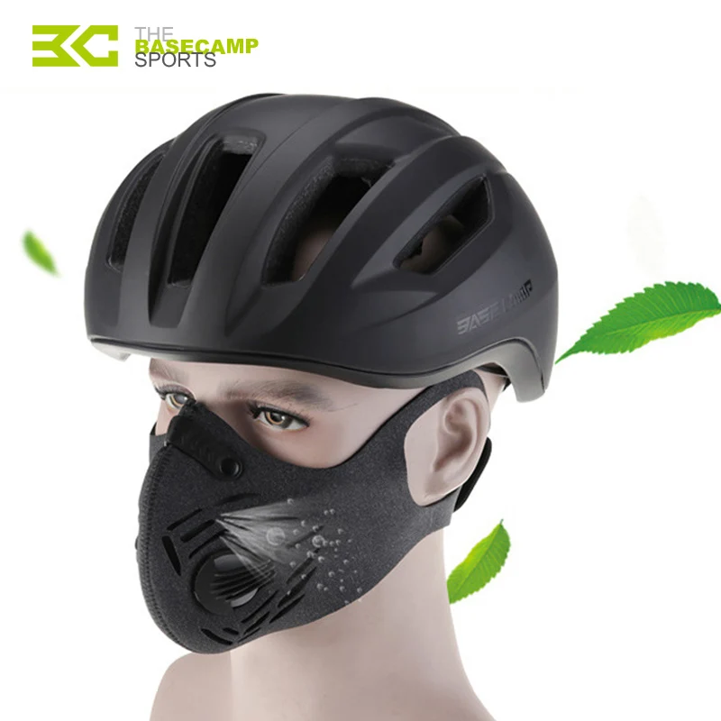 

BASECAMP Cycling Mask Activated Carbon Bicycle Masks Anti-Pollution Bike Running Training Masks Dustproof Sport Face Cover
