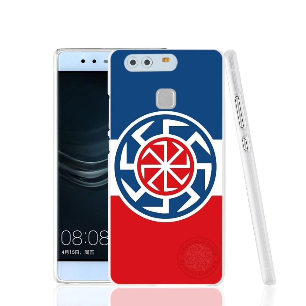 HAMEINUO славянский символ Коловрат чехол для телефона huawei Ascend P7 P8 P9 P10 lite plus G8 G7 honor 5C