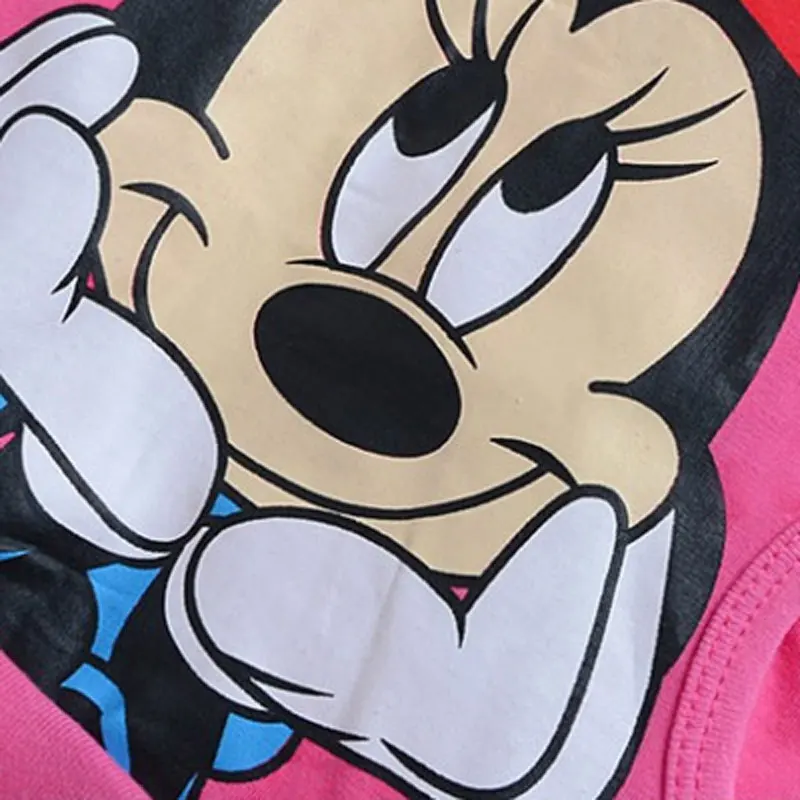 Baby Girls Summer Children Kids Clothes Cartoon Minnie Mickey Short Sleeve T Shirt Shorts Pants Sport Clothing Sets Tracksuit