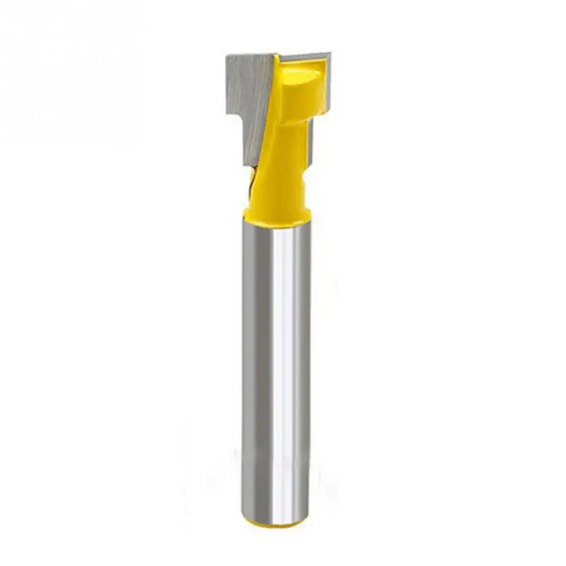 

3/8'' T-Slot Cutter 1/4'' Shank Steel Handle Milling Woodworking Router Bit
