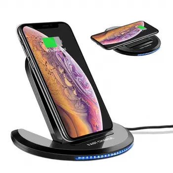 

Wireless Charger Stand Foldable Charger for IPhone 11 8 Plus X XR XS Max Fast Charging Station for Samsung Galaxy S9 S10 S8 Plus