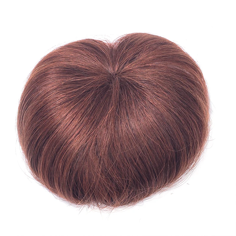 LADYSTAR Remy человеческие волосы челка короткая перед DIY цельный Клип В Волосы