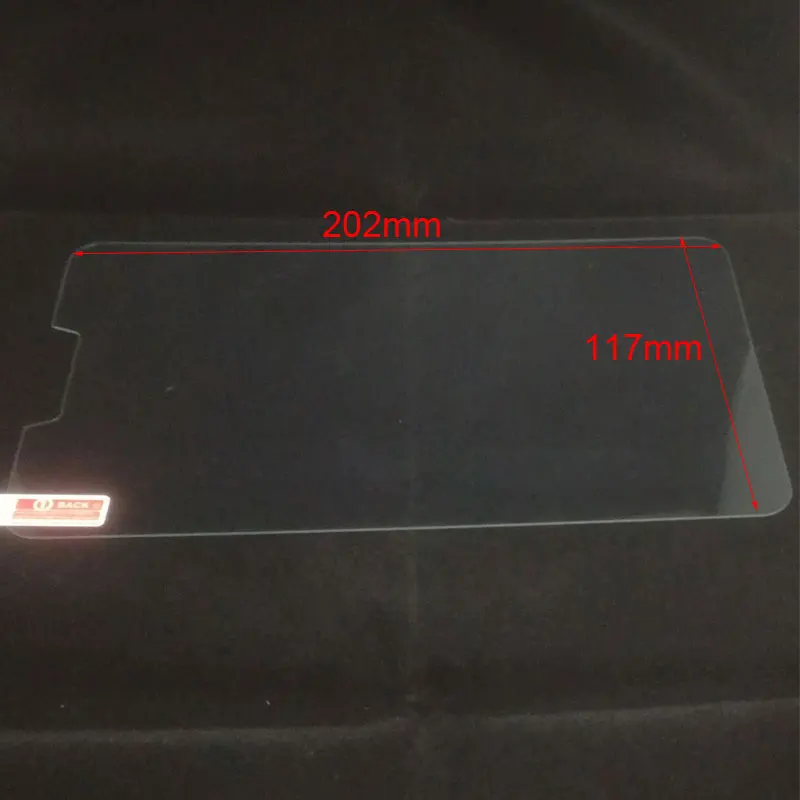 Myslc универсальная закаленная Защитная стеклянная пленка для экрана для ARCHOS " 8" " 10,1" дюймовый планшет - Цвет: 8inch202x117mm