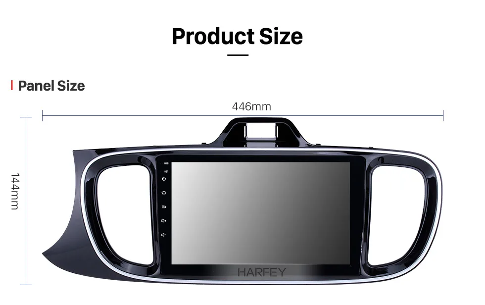 Best Harfey 9" Android 8.1 HD Touchscreen Radio for KIA PEGAS 2017 Left Hand Driving Car GPS Navi USB AUX RDS WIFI Bluetooth DVR SWC 16 Best Harfey 9" Android 8.1 HD Touchscreen Radio for KIA PEGAS 2017 Left Hand Driving Car GPS Navi USB AUX RDS WIFI Bluetooth DVR SWC 16