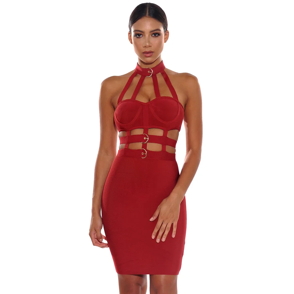 Women Sleeveless Choker Mock Neck 