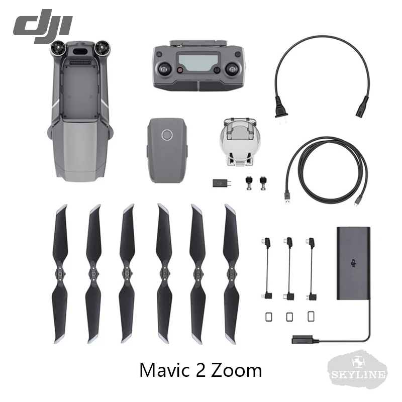 DJI Mavic 2 Pro/Mavic2 Zoom/DJI Smart control ler Hasselblad камера 4K HDR видео " CMOS 8 км пульт дистанционного управления 31 мин Время полета - Цвет: Mavic 2 Zoom