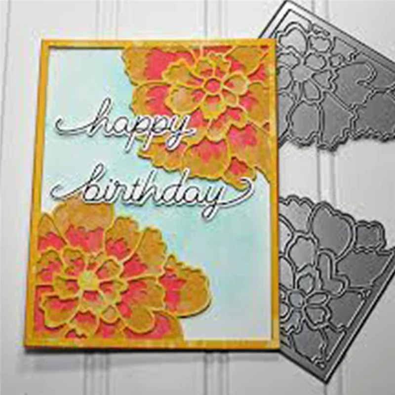 

InLoveArts 1 Pcs/lot Metal Cutting Dies Scrapbooking For Card Making DIY Embossing Cuts New Craft Flowers Decoration Cover