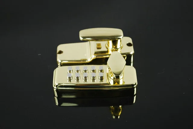 

Gold mechanical door locks Keyless Digital Machinery Code Keypad Password Entry Door lock The 1th generation of OS380G