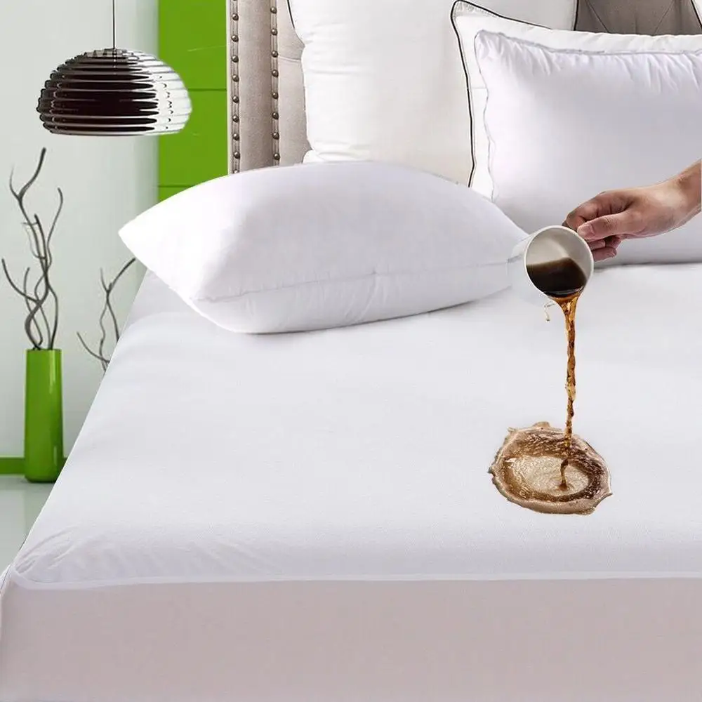 

Turetrip 200X200CM Waterproof Mattress Cover Fitted Seet Mattress Pad Colchao Bed Protection Anti Mite Mattress Protector