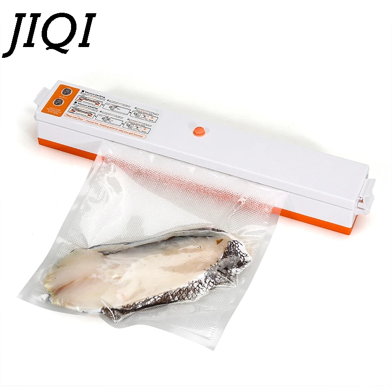 JIQI MINI Vacuum sealer Electric food fresh maintaining sealing machine