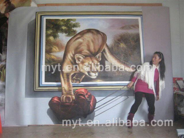 

New Design Animal Painting Handmade Modern Oil Painting on Canvas Wall Pictures Home Decoration no Framed 3D Pictures Large Size