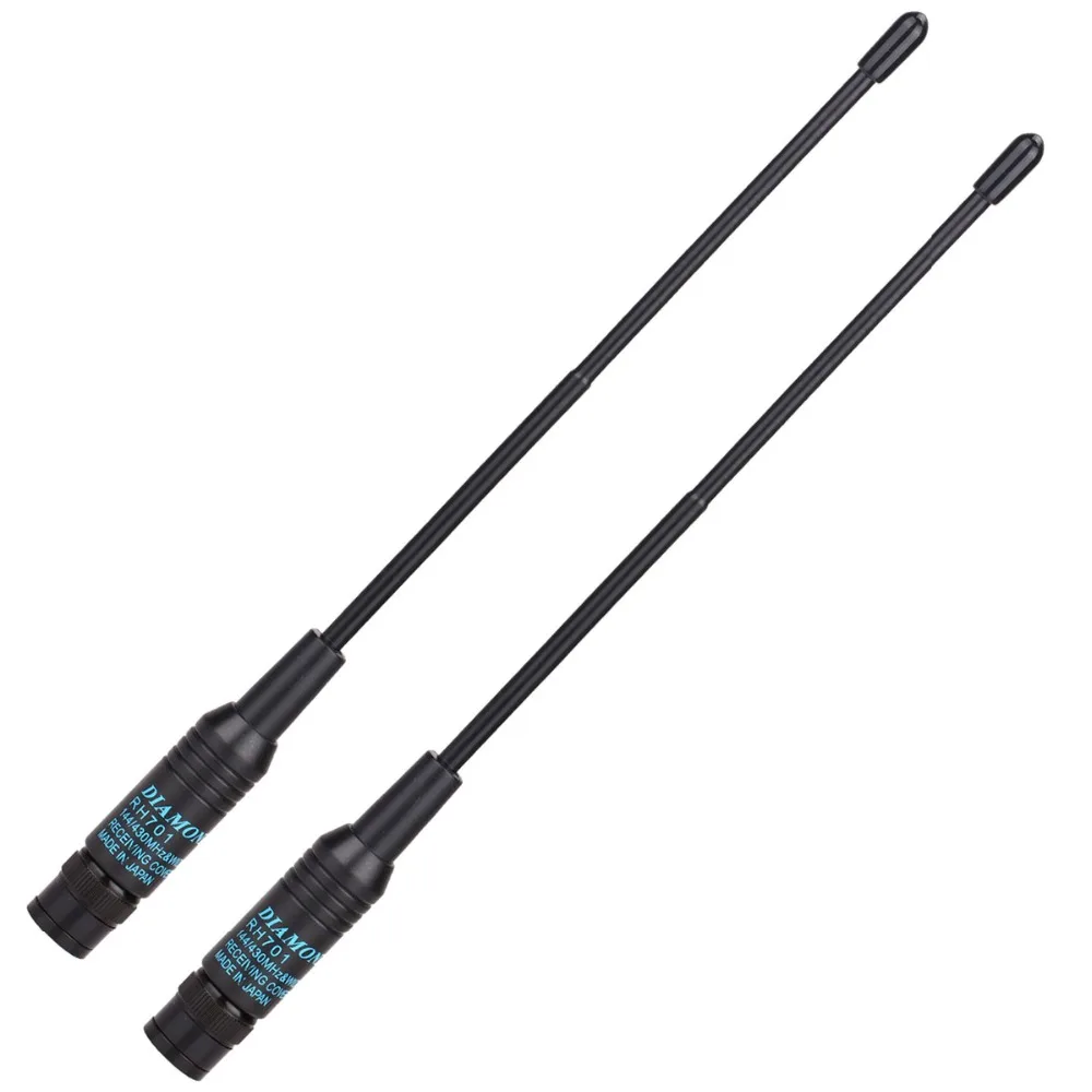 2 шт. двухдиапазонная антенна UHF/VHF 144/430 МГц | Мобильные телефоны и аксессуары