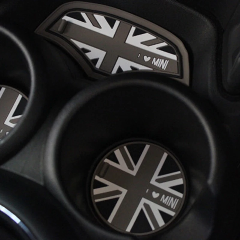 NWIEV 1 шт. силикагель Автомобильная чашка Противоскользящий коврик для BMW Mini Cooper