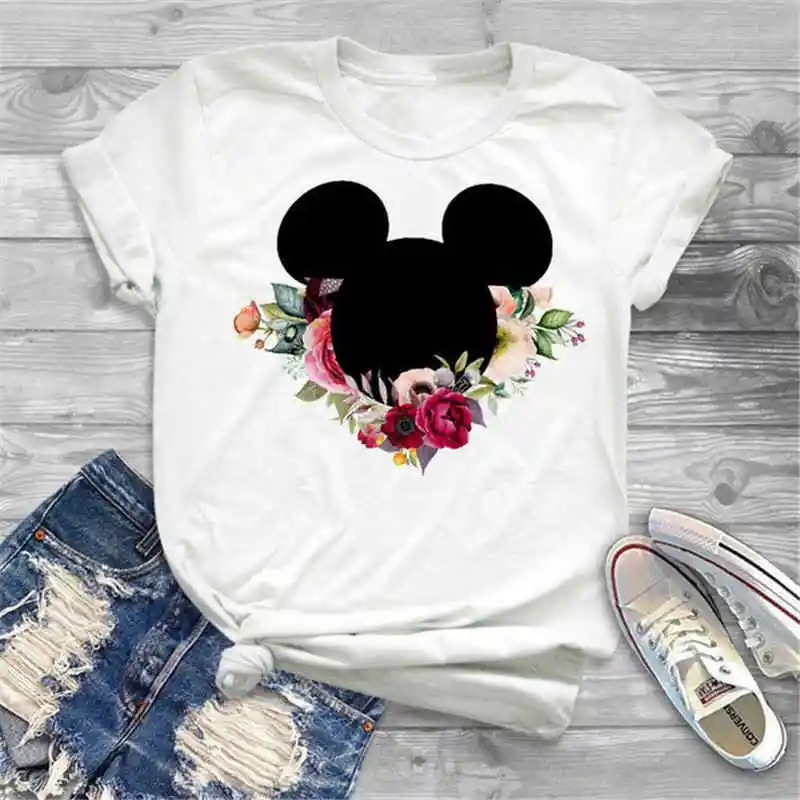 

WVIOCE Summer Women Short Sleeves T-Shirt Funny Round Neck Shirt Girl Tops Matching T Shirt Family Tees