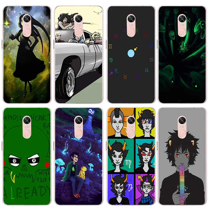 

Homestuck Aspects Teeth Horns For Xiaomi Mi Redmi Note 3 3S 4 4X 4A 5 5S 5A 6 6X 6A 8 A1 Pro Plus Max 2 Soft Silicon Phone Cases