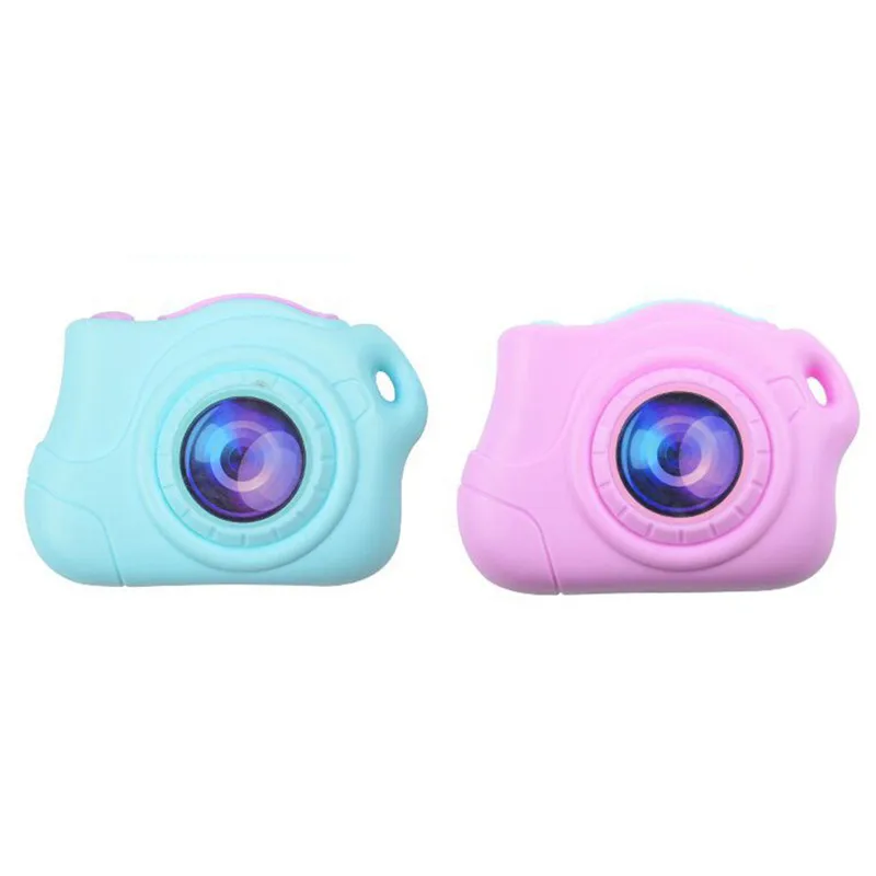 Мини Синий Розовый Портативные электронные пластиковые камеры вентилятор творческий игрушка-головоломка Развивающие игрушки для детей