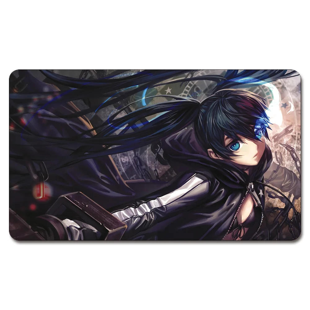 spesifikasi 525 Kustom Anime Permainan Playmat (Black Rock Shooter Bermain Tikar) Permainan papan Kustom Tas Penyimpanan Besar Bermain Pad dengan Playmat Murah 525 Kustom Anime Permainan Playmat (Black Rock Shooter Bermain Tikar) Permainan papan Kustom Tas Penyimpanan Besar Bermain Pad dengan Playmat