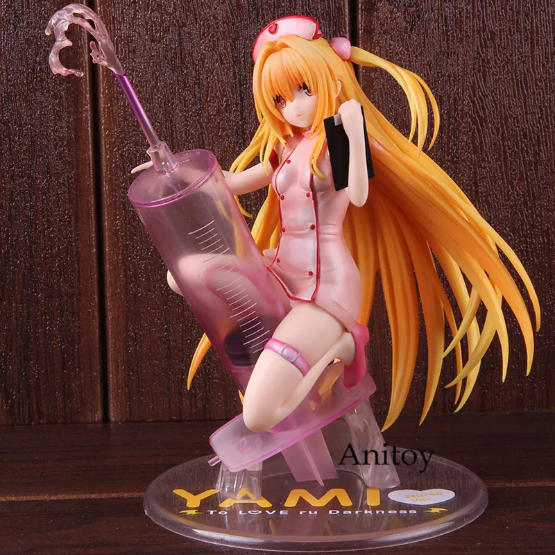 Аниме To Love Ru To Love Darkness фигурка Золотая тьма Konjiki No Yami Nurse Ver. 1/7 масштаб экшн Коллекционная модель игрушки