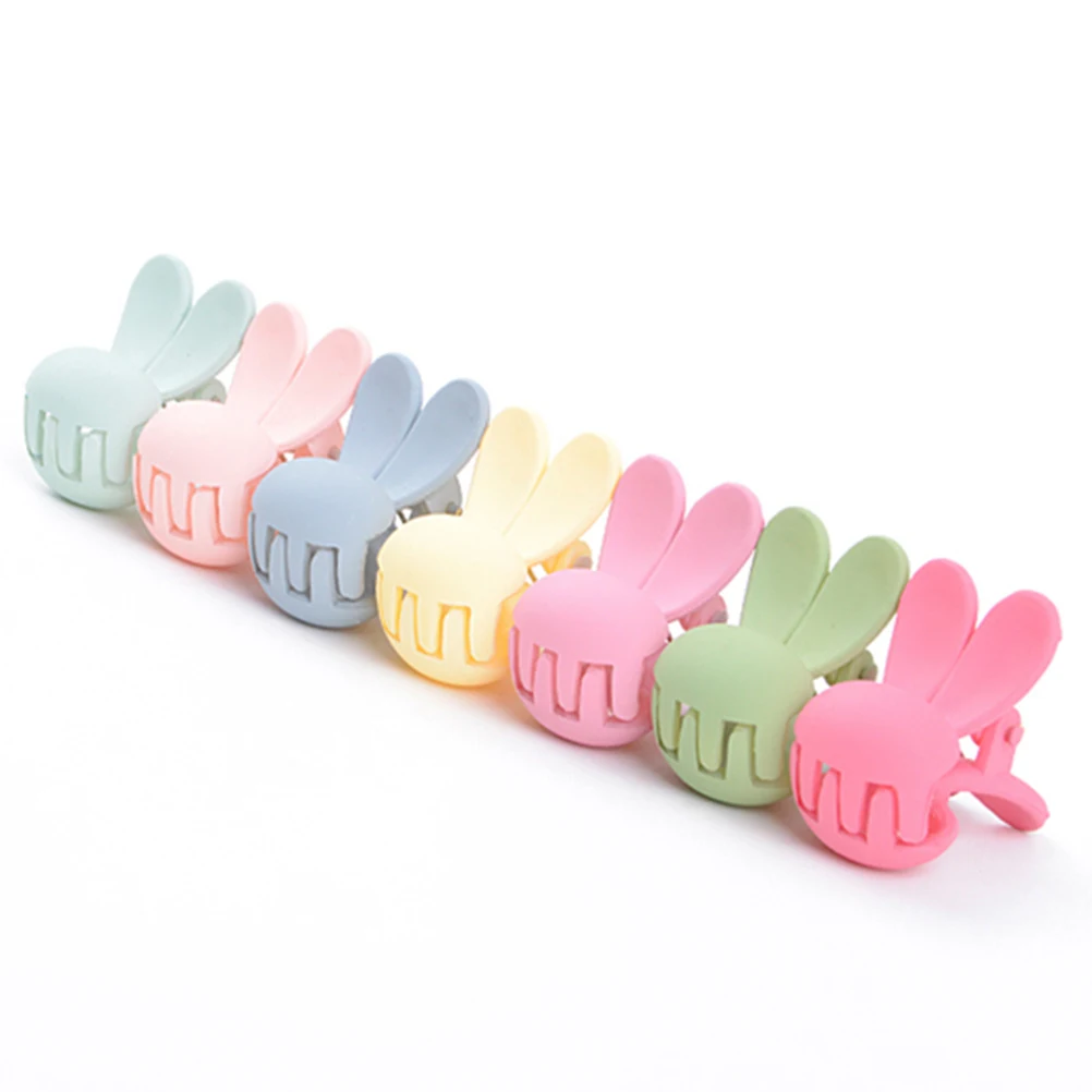 30pcs Rabbit Mini Hair Claw Clip Hairpin Paw Children Bangs Hair