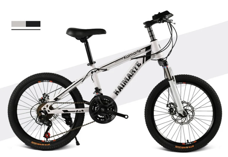 Excellent 20 inch mountain bike 21 speed bicycle front and rear disc brakes bicycle straight beam riding mountain bike 21