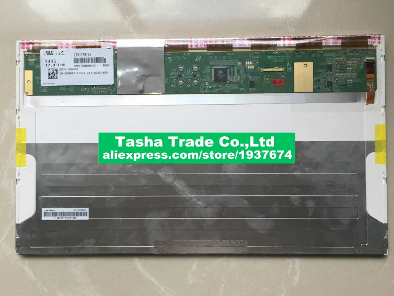 

LTN173HT02 D02 Original New LTN173HT02-D02 LCD Laptop Screen Matrix FHD 1920*1080 17.3 Edp 40pin 3D LED SCREEN