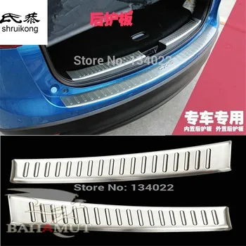 

2pcs/lot FOR 2012-2016 Mazda CX-5 CX5 CX 5 KE Stainless Steel Inner Rear Bumper Protector Sill Trunk Trim car accessories