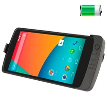 3800mAh Portable External Lithium-polymer Battery Cover with Holder for LG Nexus 5 / D820 / D821 Battery Anode Material LiCoO2