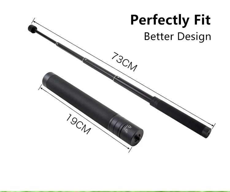 

Feiyu Tech Extention Reach Pole Rod Adjustable Tube for WG2 WG2X G6 G5 SPG DJI OSMO 2 Zhiyun Smooth 4 Handheld Gimbal Accessory