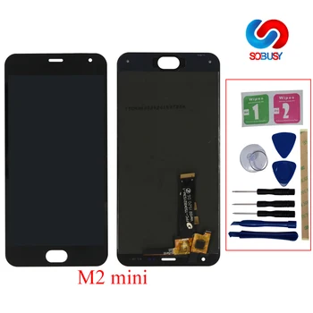 

Sobusy LCD monitor For Meizu M2 Mini Lcd Display touchScreen Digitizer Replacement For Meilan M2 MINI Assembly Parts with Frame
