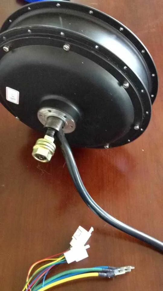Perfect 120Kph Super V3 100N.m  3000W brushless no-gear hub motor for rear electric bike electric bicycle 13
