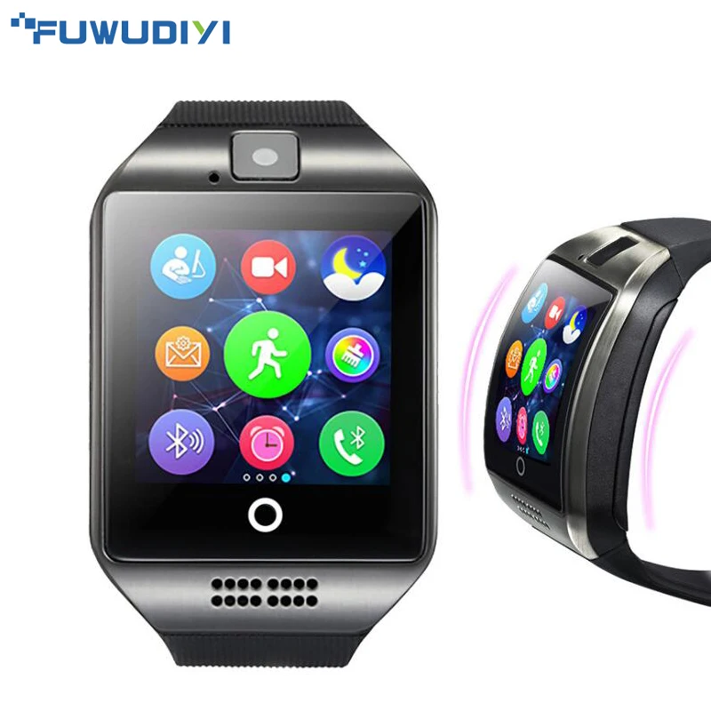 

FUWUDIYI Q18 Smart Watch Men With Touch Screen Big Battery Support TF Sim Card Camera for Android IOS Phone Bluetooth Smartwatch