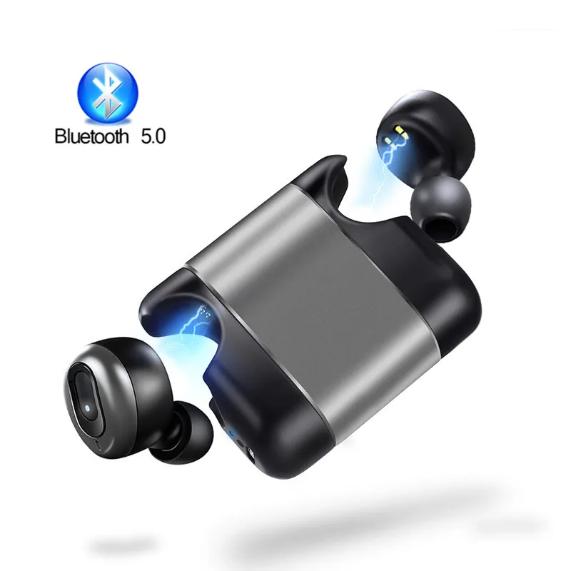 

Mini Bluetooth Earphones Super Bass Sound V5.0 TWS Wireless Earbuds Sport Hands-free Headsets For Samsung iPhone Xiaomi