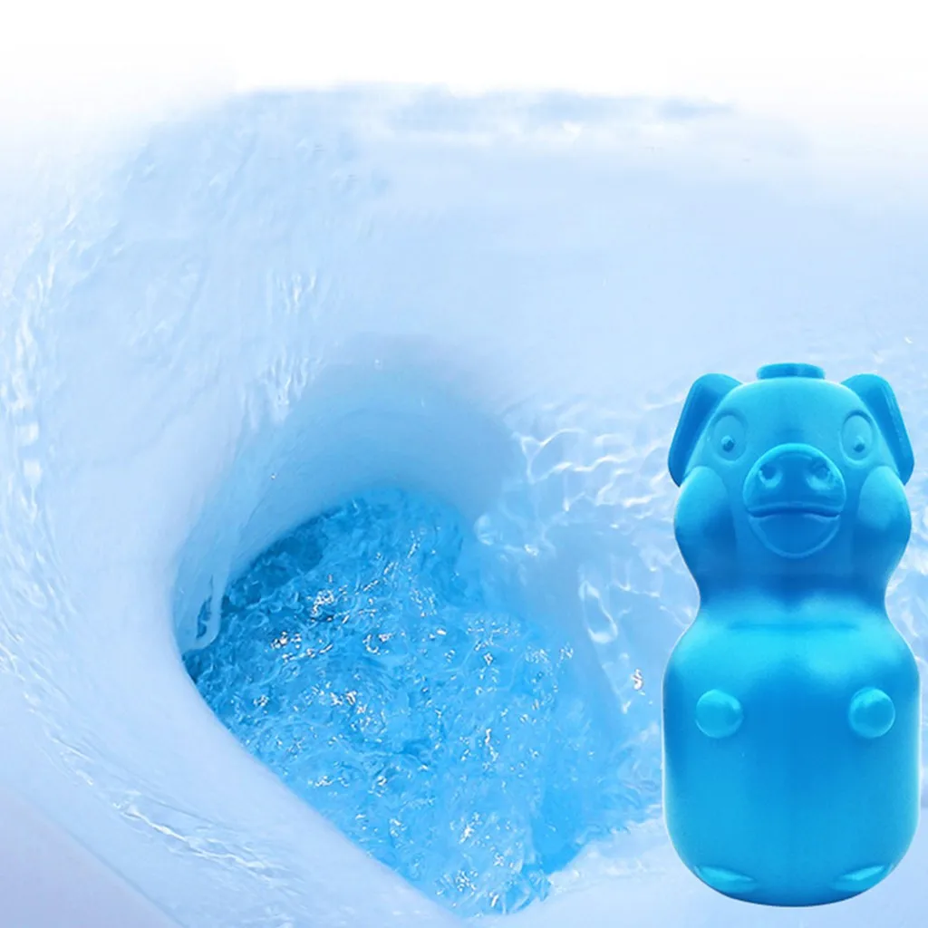 Очиститель для туалета сокровище голубой медведь в форме аромата пузырьковый мочевой дезодорант