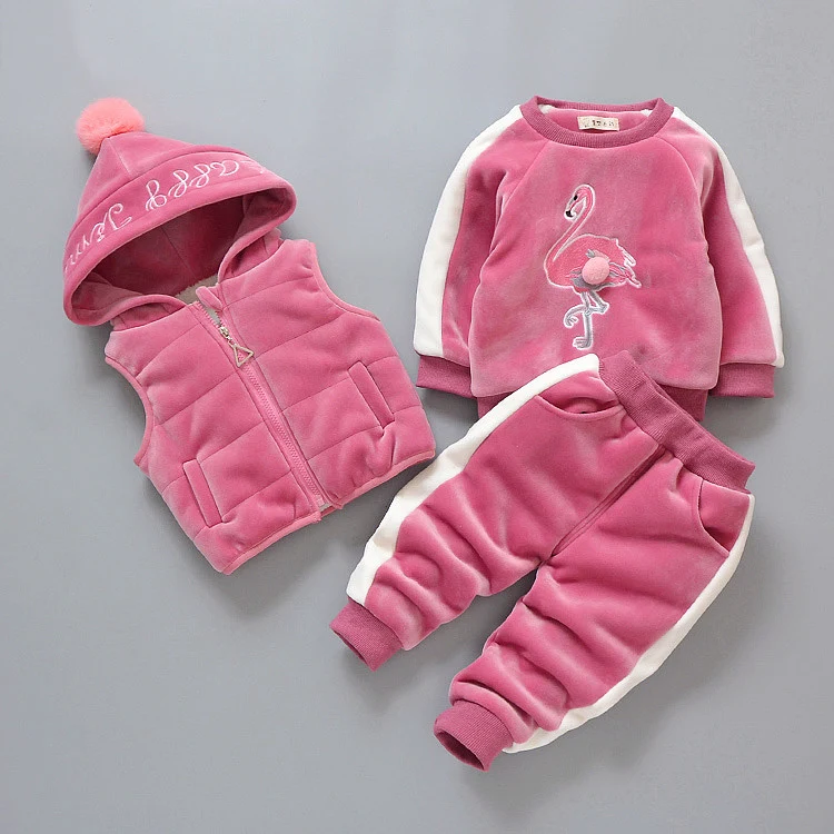 Unisex Baby Sets 3pcs Kids Snowsuit Cute Animal Velvet Girls Winter Clothes Warm Boy Outfit Suits Outwear Coat Children Clothing Unisex Baby Sets 3pcs Kids Snowsuit Cute Animal Velvet Girls Winter Clothes Warm Boy Outfit Suits Outwear Coat Children Clothing