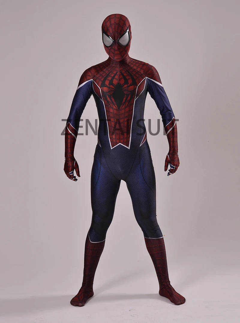 Punk Spiderman Costume 3D Printing spider man costumes cosplay ...