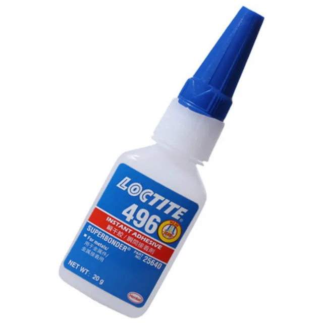 Loctite 20g 10pcs 496 Metal plastic rubber bonding low whitening high