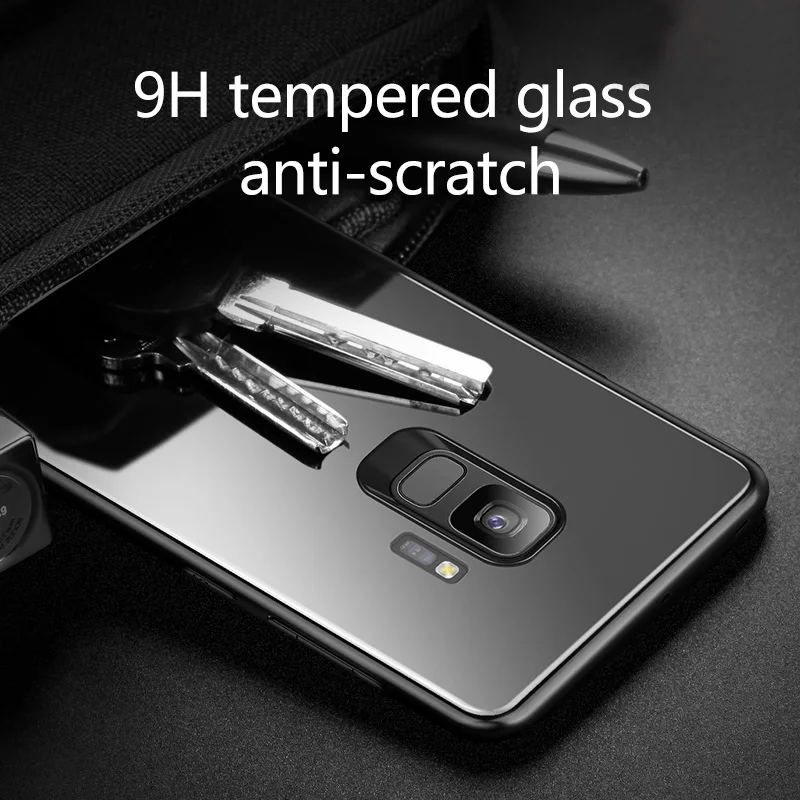 ZROTEVE чехол для Samsung Galaxy A8 A6 Plus 2018 стеклянный A6S закаленное стекло A5 A7 A9 A9S