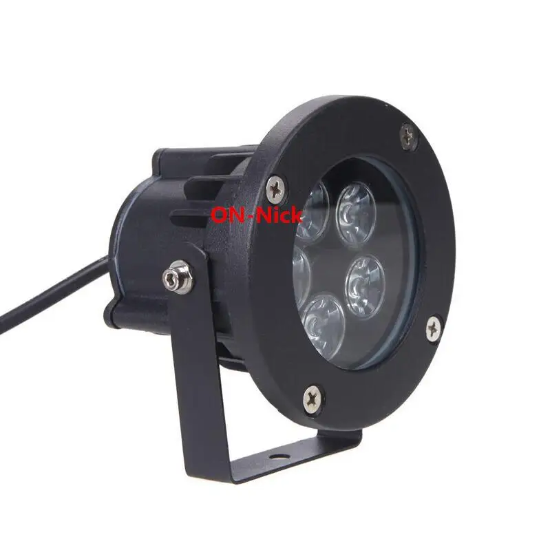 5 Вт 5x1 Вт Лужайки LED лампа с долей Spotlight IP65 Водонепроницаемый открытый садовый пруд ландшафтный парк светодиодный прожектор AC85-265V