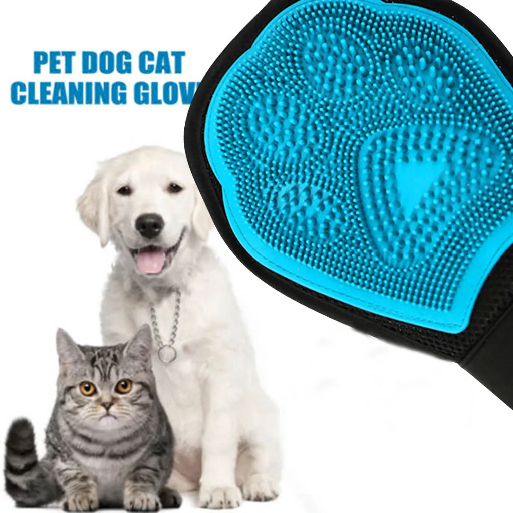 

Right Handed Glove Cleaning Brush Magic Glove Pet Dog Cat Massage Hair Removal Grooming Groomer Dogs Cat Hair Brush Cleaner