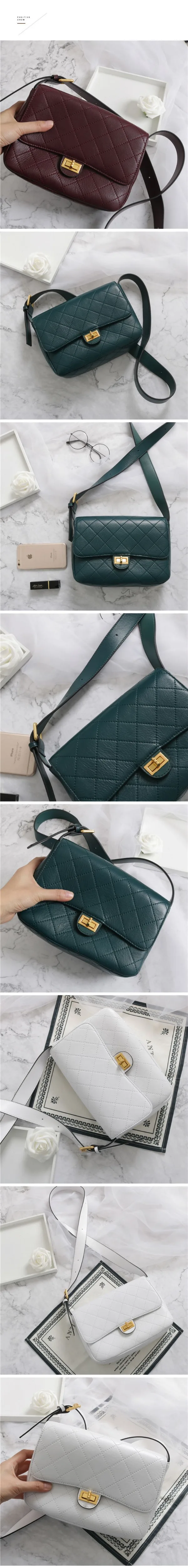 Luxury Handbag High Quality Real Letaher Shoulder Bag Designer Inspired Fashion Bags for women 2019 (5)
