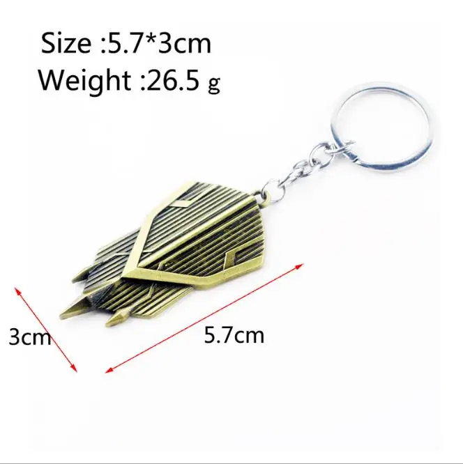 Синий Фильм Мстители 4 персонажа Капитан Америка щит сплав брелок экшн фигурка брелок для ключей подарок для мальчика - Цвет: Синий