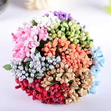12 шт. искусственные цветы ручной работы для дома, свадьбы, автомобиля, украшения своими руками, венок, декоративный свадебный цветок, искусственный цветок
