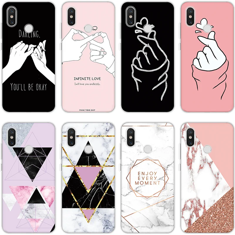 

Geometric For Coque Xiaomi Redmi 3 3S 4 4A 5 Plus 5A 6 6A S2 Note 4 Global 4X 5 Pro 5A Funda For Xiomi Redmi Note 6 Pro TPU Case