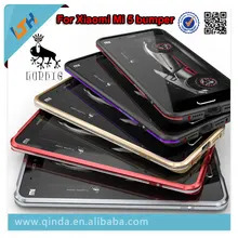 For Xiaomi MI5 bumper LUPHIE Design 3D stereoscopic Aluminium Colorful Metal bumper for Xiaomi MI 5 metal bumper free shipping