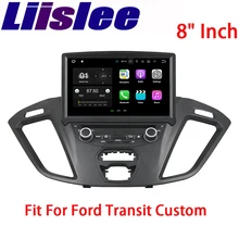 Liislee навигационная система для Android gps для Ford Transit custom~ Аудио Видео Радио HD экран стерео Мультимедийный плеер