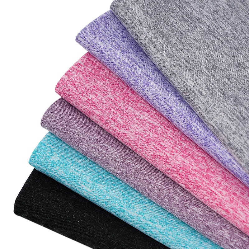 

sport fabric 95% polyester 5% spandex stretch fabric for sport and yoga in summer,fabric for Gym TJ1821