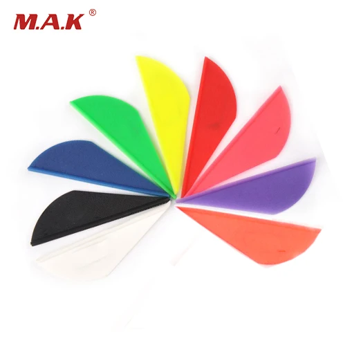 

9 Color 36/60pcs Plastic Arrow Feather 2 Inches Arrow Vane for Arrow DIY Hunting Shooting Archery Accessory
